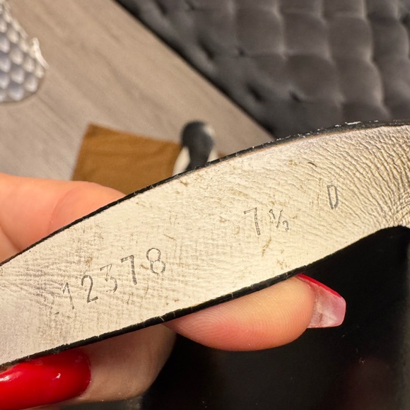 GUCCI LEATHER FLIP FLOPS MAN - Picture 4 of 9